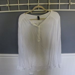 White Long Sleeve Blouse